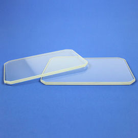La grande pureté a fondu le plat de quartz fondu de densité de la dureté 2.2g/Cm3 de Morse 6,5 de plat de quartz