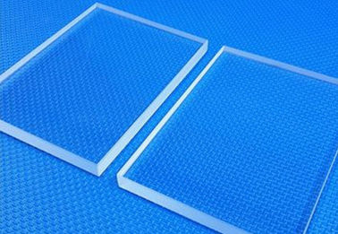 plat transparent de quartz de silice d'arc de résistance thermique de plat de silice fondue d'espace libre de grande pureté de 1-60mm