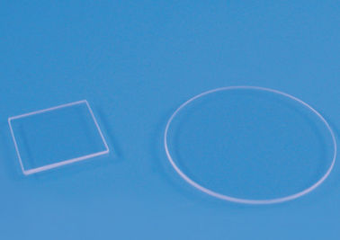 Couleur transparente personnalisable légère optique de produits en verre de quartz d'industrie