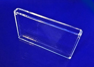 Urne en verre transparente de quartz, anti corrosion de matériel technique de produits en verre