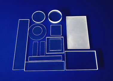 Transmittance élevée 92 - glace UV transparente du quartz 99,5% pour les instruments optiques