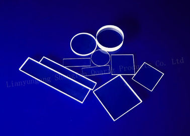 Transmittance élevée 92 - glace UV transparente du quartz 99,5% pour les instruments optiques
