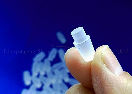 Tube en verre de quartz résistant aux hautes températures de 3 mm de diamètre extérieur, certifié ISO9001, avec une transmission lumineuse élevée