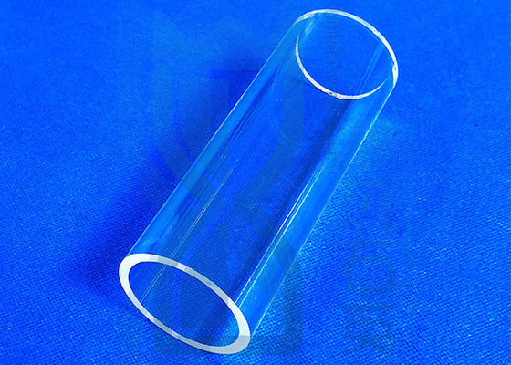 Tube de verre transparent ultra-violet du quartz 2.2g/Cm3 pour le tube à essai libre de quartz de stérilisateur de l'ozone UV de lampes