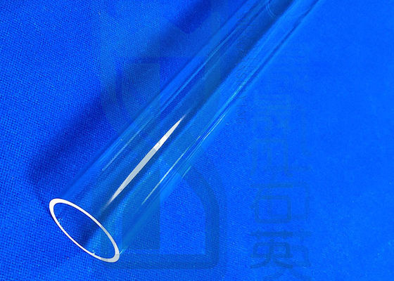 Tube de verre transparent ultra-violet du quartz 2.2g/Cm3 pour le tube à essai libre de quartz de stérilisateur de l'ozone UV de lampes