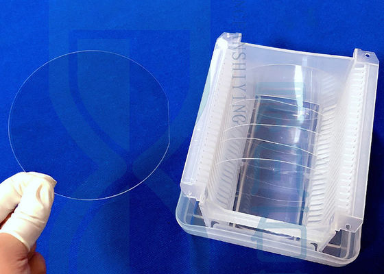 La gaufrette UV transparente de quartz a fondu le PLAT clair en gros de QUARTZ FONDU de plat de quartz de glace de quartz de plat de silice