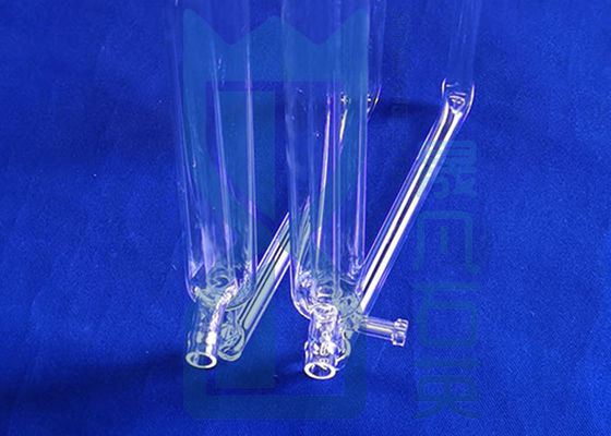 Verrerie de laboratoire passable UV catalytique de la Science de tube de réaction en verre de quartz de distributeur de gaz de photo d'unité de distillation
