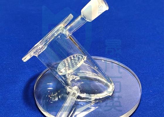 Réacteur en verre en verre de GlasswareStandard de laboratoire de la Science de réacteur de laboratoire de réacteur en verre de quartz de grande pureté pour le laboratoire