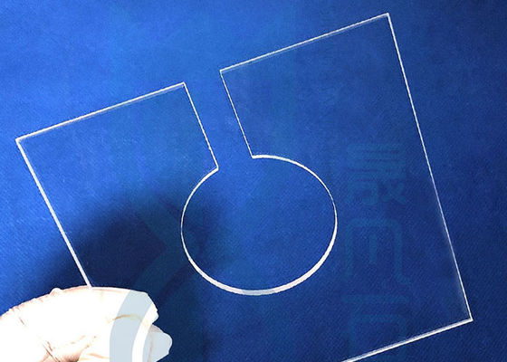 Type poli substrat en verre de quartz de Morse 6,5 92%