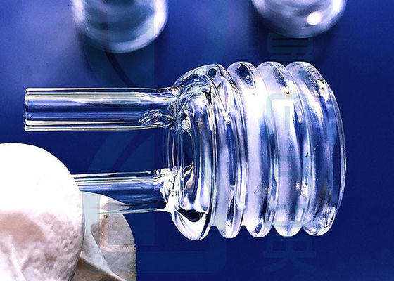 Verrerie de laboratoire fondue adaptée aux besoins du client de quartz de Morse 6,5