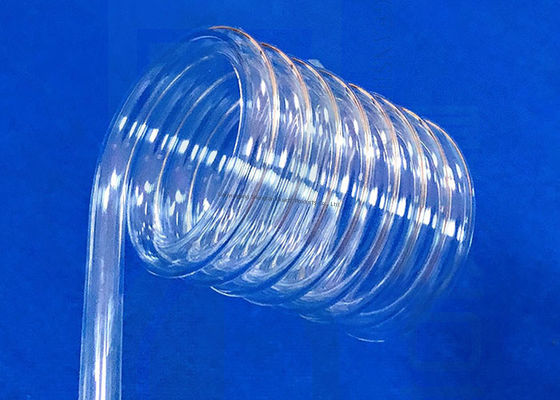 Tube en verre de quartz transparent de 300 mm de diamètre extérieur pour lumière UVC avec résistance aux hautes températures