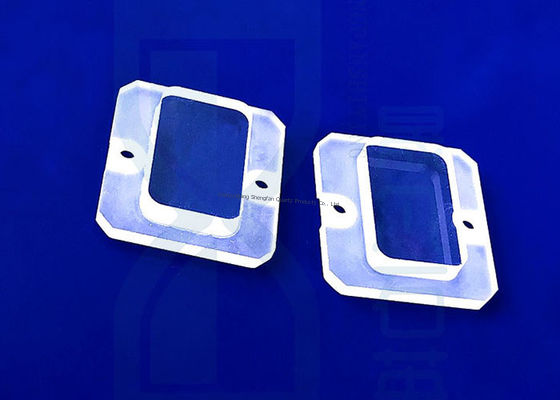 JGS1 JGS2 JGS3 Plaque de verre au quartz Plaque de verre au quartz Processus CNC Disque de verre au quartz de silice fondu coupé à la taille