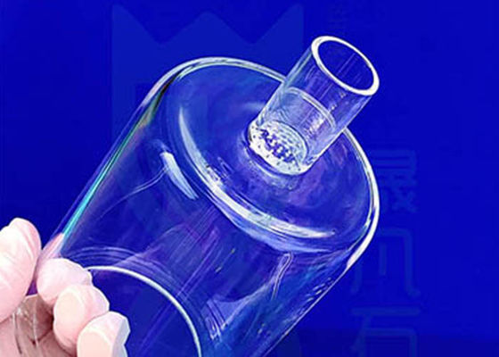 Produits résistants à hautes températures en verre de quartz du condensateur Sio2