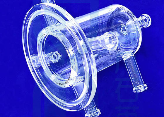 Quartz adapté aux besoins du client Labware en verre 2.2g/Cm3 de Morse 6,5 pour l'industrie chimique