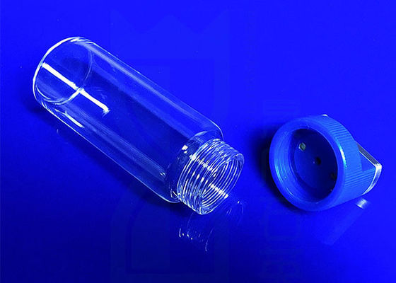 Matériel non toxique de faible puissance de double bouteille ondulée de réactif de laboratoire