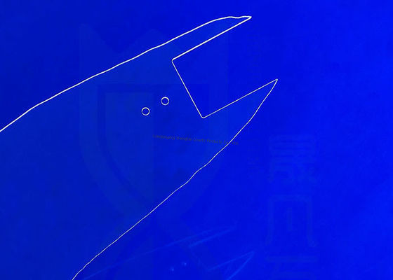 Plaque en quartz fondu de qualité militaire avec taille personnalisable et tolérance de précision pour applications à haute température