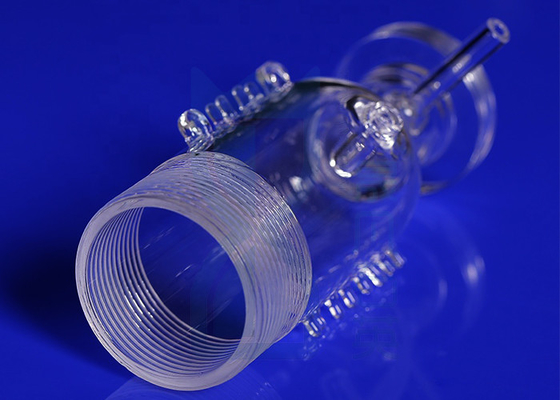 Instrument expérimental de creuset transparent du quartz 2.2g/Cm3
