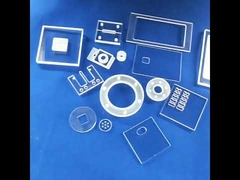 OEM ODM Plaques de verre transparentes Anti-acide Haute transmission de la lumière Quartz fiable