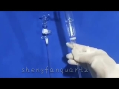 Tubes d'essai gradués non toxiques non déformés, cristallisation inoffensif, écologique