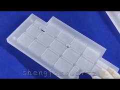 Usinage de précision du verre de quartz SiO2 Plaque CNC sur mesure