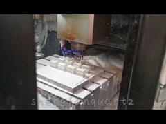 Usinage CNC de verre de quartz résistant aux hautes températures et à la corrosion