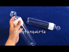 Réacteur résistant de plat de culture du réservoir 1100℃ de nettoyage en verre de quartz d'acide et d'alcali