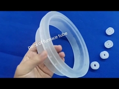 Tube interne de combustion adapté aux besoins du client de tube de poinçon de quartz partie le tube de quartz