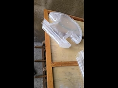 Grand diamètre résistant à la chaleur transparent de tube en verre de quartz rond