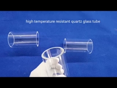 Douille en verre de réacteur de tube à essai de quartz de lampe UV pour les lampes germicides 100MM