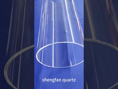 Tube de quartz à haute résistance