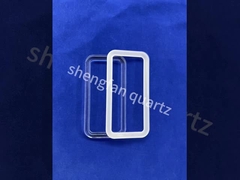 Rings de quartz transparents résistants aux températures élevées