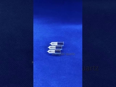 Parties de précision en quartz à haute température à finition CNC sur mesure