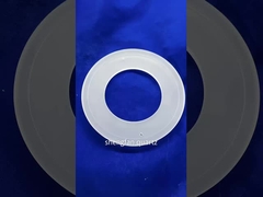 Parties en quartz fusionné usinées à la CNC Surface gelée 450 mm