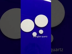 Détecteurs d'actinie à tubes à cône de silice et de quartz fondus de haute qualité