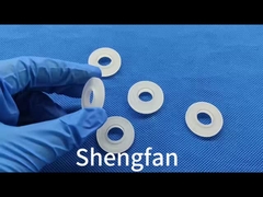 Plaques en verre de quartz clair, polies, en silice fondue