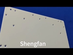 Bride de tuyauterie de quartz de four avec la grande pureté transparente de grands joints