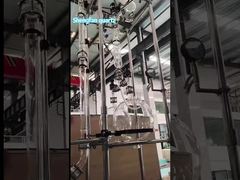 Tubes spirales de quartz transparentes résistantes aux températures élevées