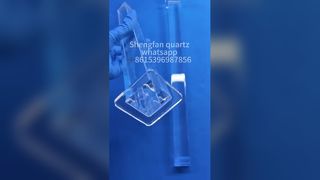 Protection UV de tube en verre de quartz de transmission élevée