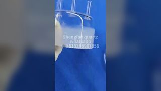 Résistance à hautes températures ultra pure de tube en verre de quartz